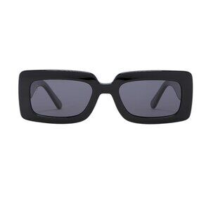 dime optics Bad Beach Sunglasses in Black & Grey Polarized Womens New Sunnies